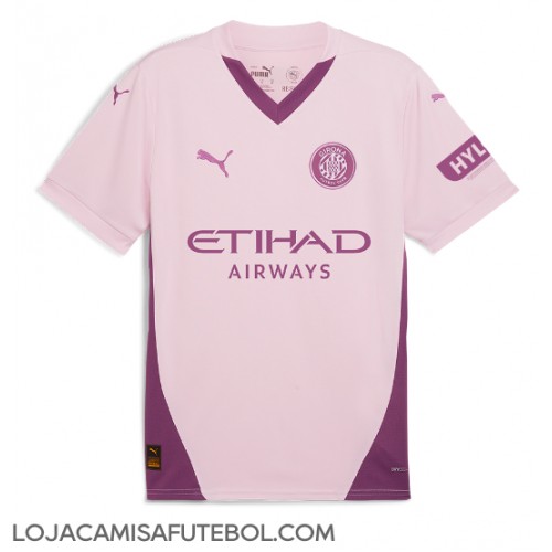 Camisa de Futebol Girona Equipamento Alternativo 2024-25 Manga Curta